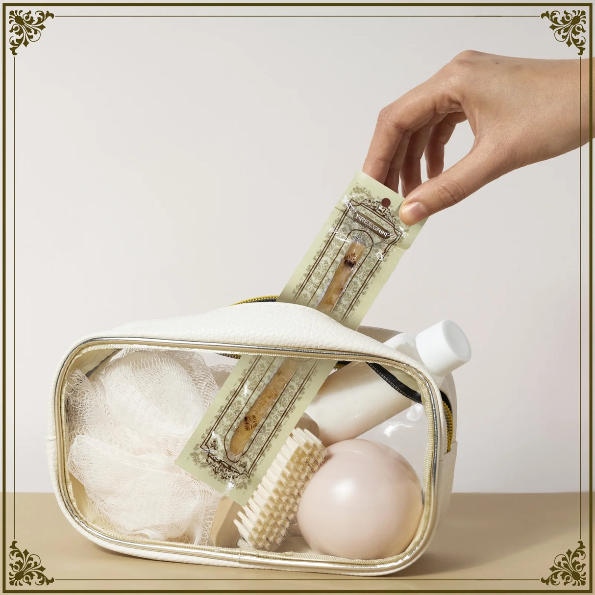 FREEGRIN 6 Pack Natural Miswak Sticks, Organic Wooden Miswak Toothbrush for Healthy Gums & Fresher Breath, No Toothpaste Required, Original Flavor