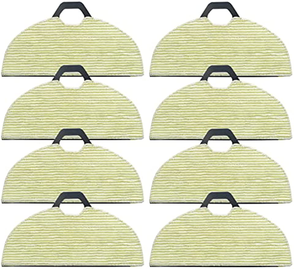 Shark RV2001WD/2002WD/AV2001WD Reusable Hard Floor Cloth Expert Wet Replacement Microfiber Soft Pad (8)