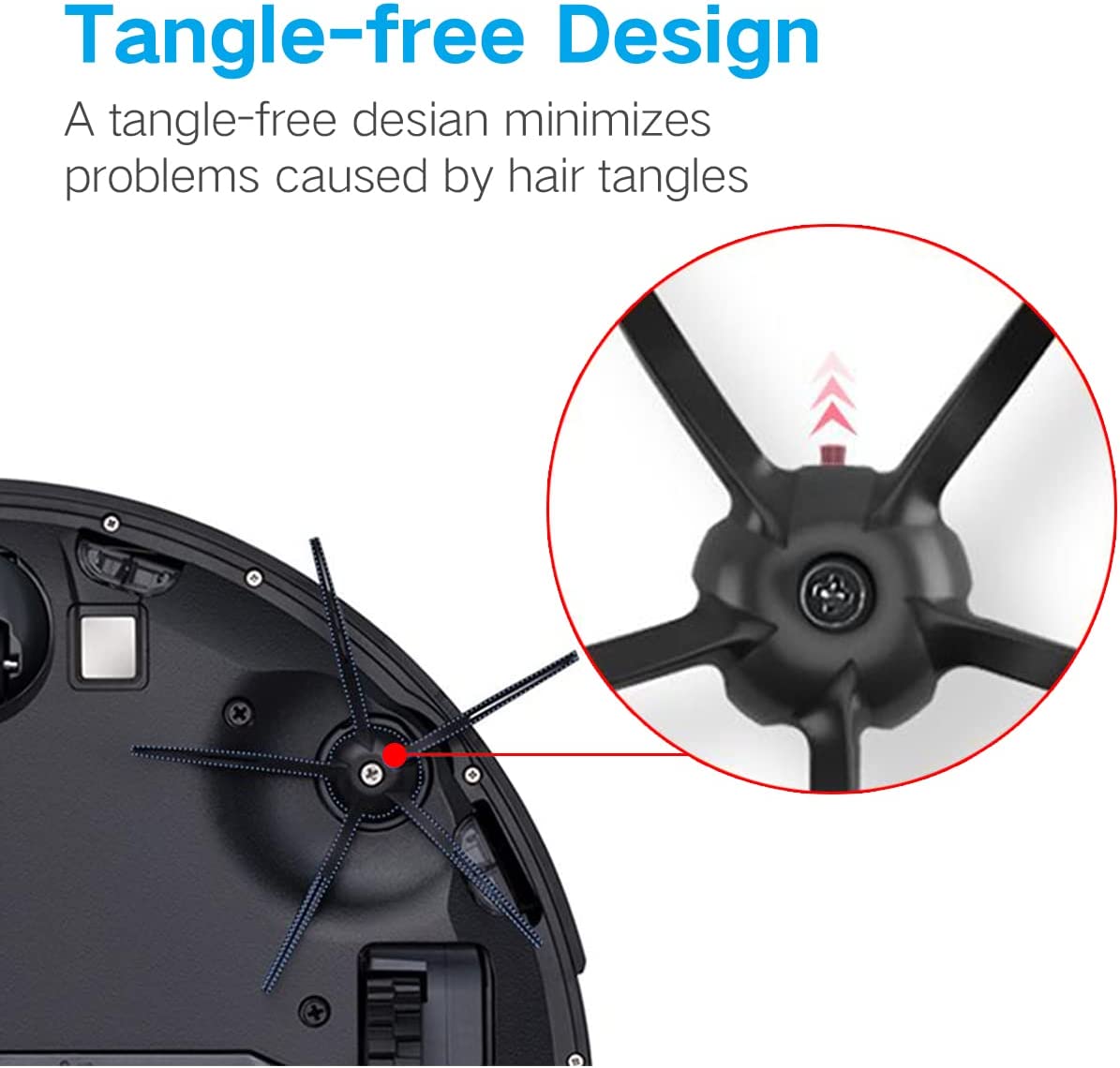 Roborock Q5/Q5+ Replacement Parts (2 Brush+3 Dust Bags+4 Side Brush)