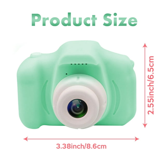 Kids Camera for Boys and Girls, Digital Camera Toy Gifts Ideas for Birthday and Christmas,Rechargeable Kids Video Camera Recorder,Portable Toy for Age 2 to 10 Years Old with 32GB Memory Card