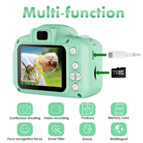 Kids Camera for Boys and Girls, Digital Camera Toy Gifts Ideas for Birthday and Christmas,Rechargeable Kids Video Camera Recorder,Portable Toy for Age 2 to 10 Years Old with 32GB Memory Card