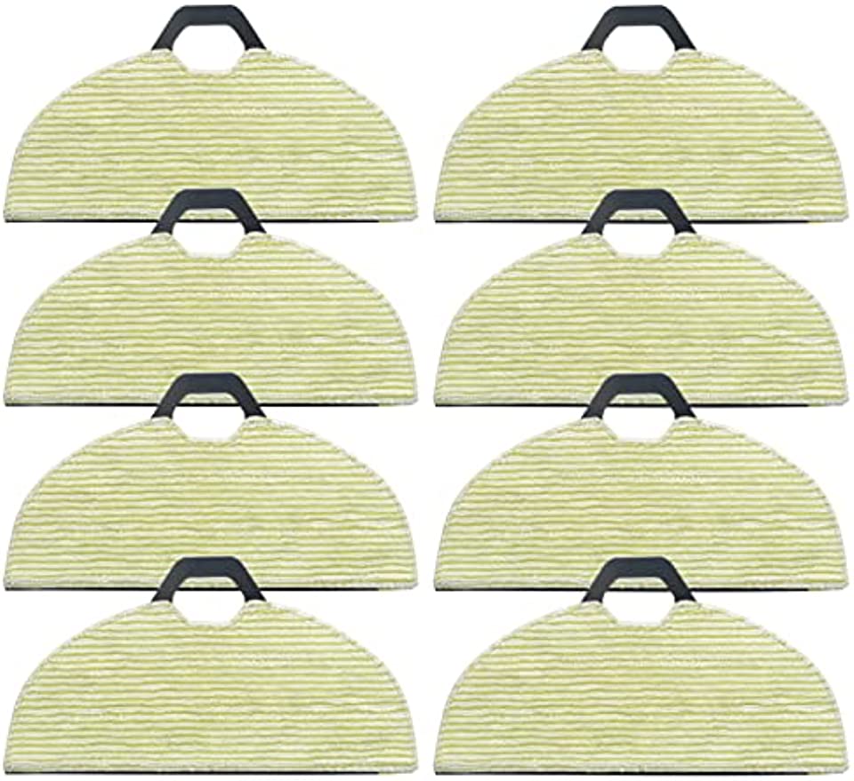 Shark RV2001WD/2002WD/AV2001WD Reusable Hard Floor Cloth Expert Wet Replacement Microfiber Soft Pad (8)