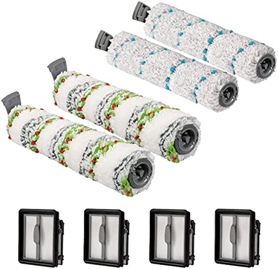 Bissell X7 Crosswave Set Multi-purpose/Pet Pro Roller Filters Set(4+4+1)