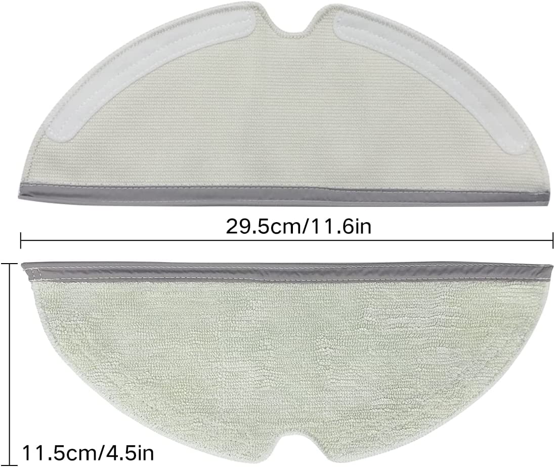 Roborock Q7+/Q7 Max+/ S6MaxV/S6Pure/S5Max/S6/S5/E35/E25 Replacement Pad Cloth Set