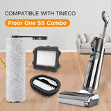 Tineco Floor ONE S5 Combo Cordless Wet Dry Vacuum Cleaner Brush Roller and Vacuum 2 Filter