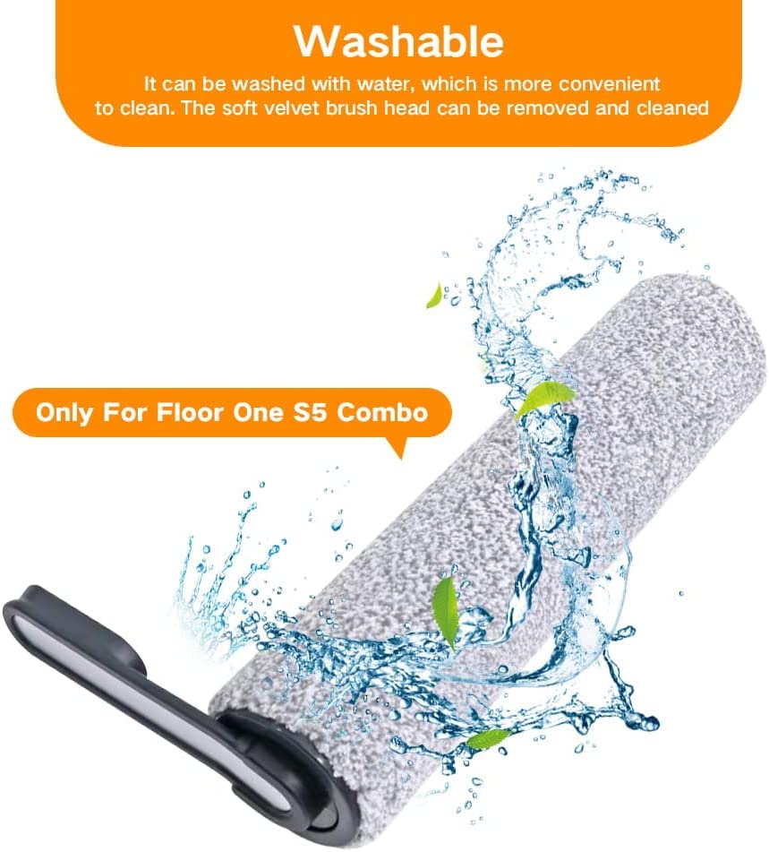 Tineco Floor ONE S5 Combo Cordless Wet Dry Vacuum Cleaner Brush Roller and Vacuum 2 Filter