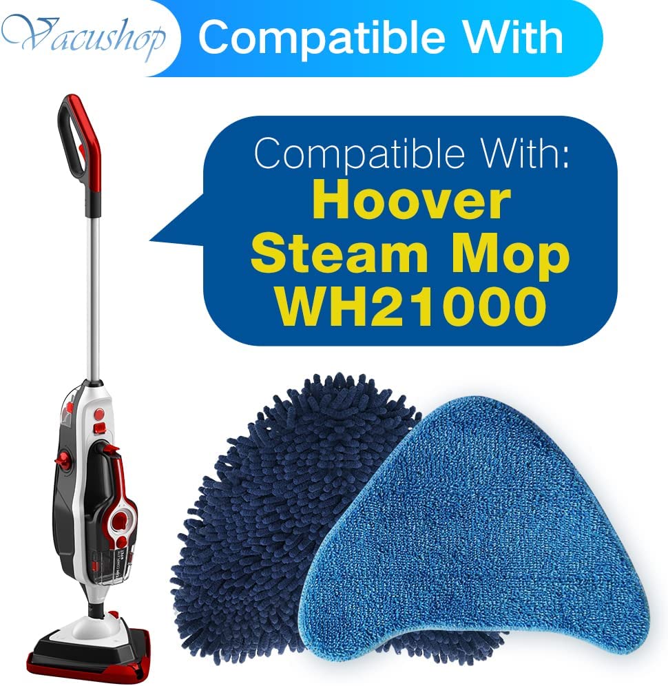 Hoover WH21000 Reusable Microfiber Soft x2 Pet Mop x2 Mop