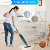 Pursteam Steam Mop Cleaner X11-T/B/G 3-in-1 4pcs Mop