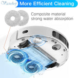 Dreametech L10s Ultra Robot Vacuum x1 Main Brush x4 Mop Pad x2 Filter x4 Edge Brush Set