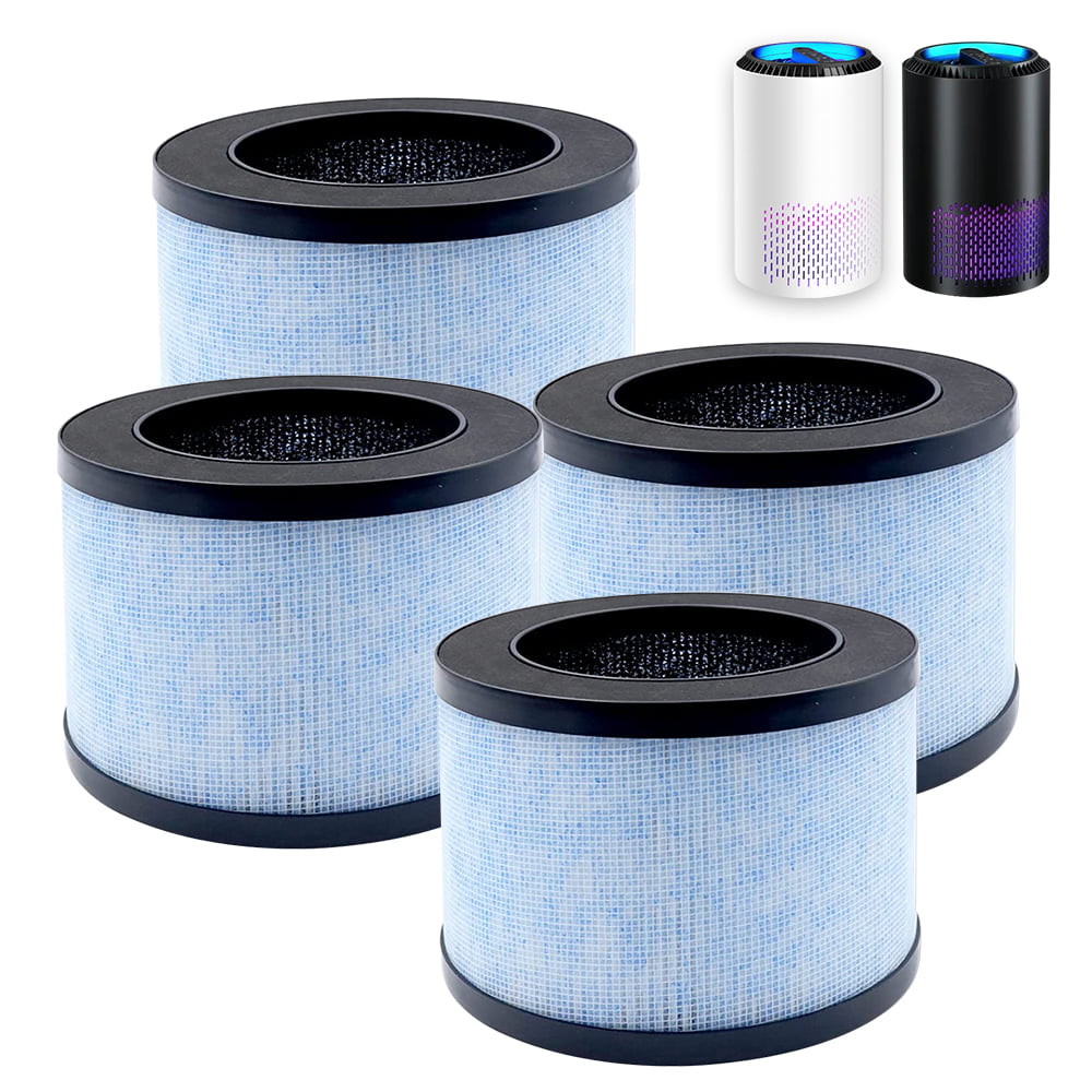 DH-JH01 Filter ALROCKET JH01/ KLOUDIC DH-JH01/ Kloudi JH01/ BREEZOME JH01 Air Purifier, and fit AROEVE MK01 & MK06 2-Pack