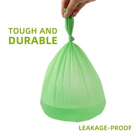 200 Counts 4-6 Gallon Biodegradable Trash Bags