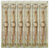 FREEGRIN 6 Pack Natural Miswak Sticks, Organic Wooden Miswak Toothbrush for Healthy Gums & Fresher Breath, No Toothpaste Required, Original Flavor