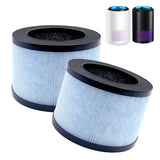 DH-JH01 Filter ALROCKET JH01/ KLOUDIC DH-JH01/ Kloudi JH01/ BREEZOME JH01 Air Purifier, and fit AROEVE MK01 & MK06 2-Pack